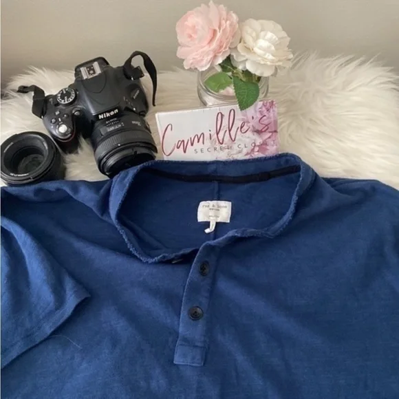 Rag & Bone
Crew Neck Short Sleeve Henley
Size: XXL - Picture 2 of 9